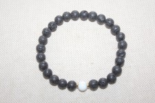 Pulseira Pedra Vulcânica 6mm