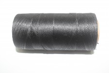 Cordão Poliester Encerado 0,5mm Preto