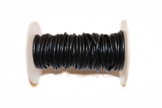 Couro 3mm Preto